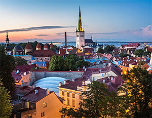 Таллинн - столица Эстонии